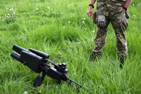 Presentation of anti-drone rifle