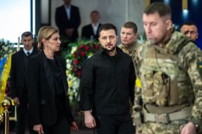 Владимир Зеленский с супругой Еленой Зеленской