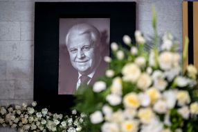 Farewell ceremony for former President of Ukraine Leonid Kravchuk