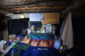 Defense line of Zaporozhye