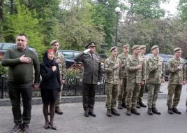 Церемонія прощання з Денисом Антіповим