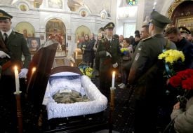 Церемонія прощання з Денисом Антіповим