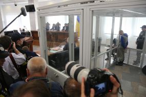 Consideration of the case of Russian soldier Vadim Shishimarin in court