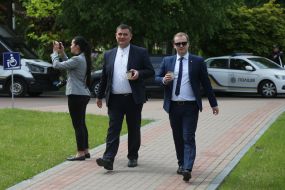 Yaroslav Ushchapivsky and Andriy Synyuk