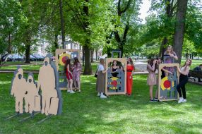 Арт-объект «Чемодан» во Львове