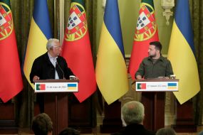 Antonio Costa and Volodymyr Zelensky