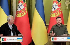 Antonio Costa and Volodymyr Zelensky