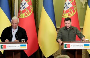 Antonio Costa and Volodymyr Zelensky
