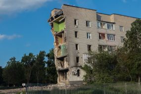 Consequences of shelling and explosions in Borodyanka
