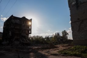 Consequences of shelling and explosions in Borodyanka