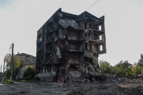 Consequences of shelling and explosions in Borodyanka