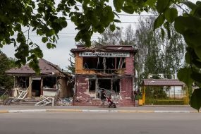 Consequences of shelling and explosions in Borodyanka
