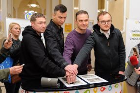 Special redemption of the stamp "Russian warship… EVERYTHING!" in Lviv