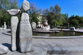 Фонтан життя у Запоріжжі