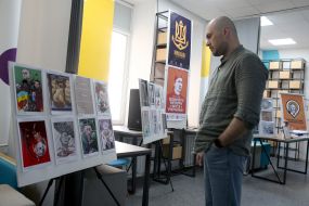 Международная выставка карикатур о войне