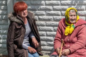 Nadiya Ketler and Kateryna Danylchenko