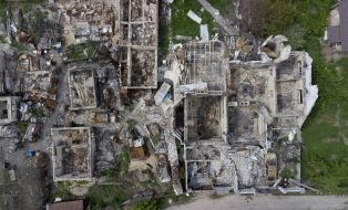 Разрушения в Ирпене