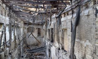 The University of the State Fiscal Service of Ukraine was destroyed