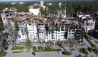 Разрушения в Ирпене