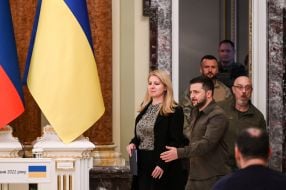 Владимир Зеленский и Зузана Чапутова