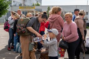 Эвакуированы люди с оккупированных территорий Харьковской области