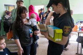 Эвакуированы люди с оккупированных территорий Харьковской области