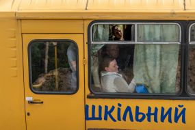 Эвакуация людей в Харьковской области