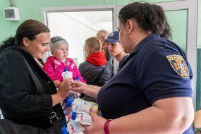 Эвакуированы люди с оккупированных территорий Харьковской области