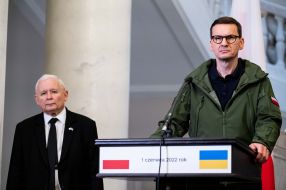 Ярослав Качиньский и Матеуш Моравецкий