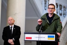 Ярослав Качиньский и Матеуш Моравецкий