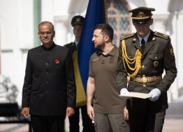 Vladimir Zelensky and Harsh Kumar Jain