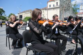 Concert of the Symphony Orchestra of the Luhansk Regional Philharmonic in Lviv