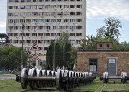 The territory of Darnytsya Car Repair Plant