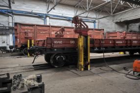 The territory of Darnytsya Car Repair Plant