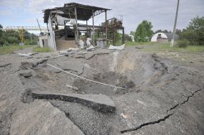 The territory of Darnytsya Car Repair Plant