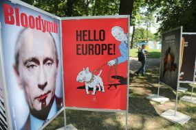 Exhibition of posters "Victory Day" in Lviv
