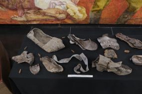 Exposition of archival materials in the memorial complex "Demyaniv Laz"