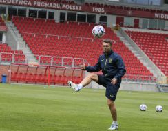 Open training session of the Ukrainian national football team