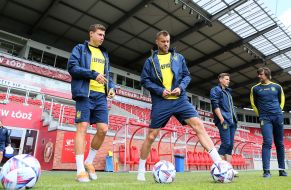Open training session of the Ukrainian national football team