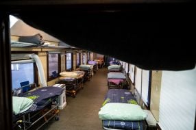 Special train for the wounded
