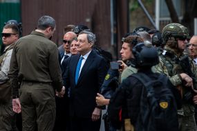 Mario Draghi in Irpіn