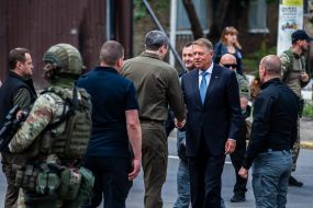 Klaus Johannis visited Irpіn