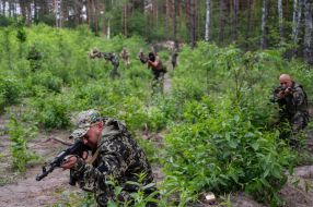 Обучение личного состава подразделений Бучанской самообороны