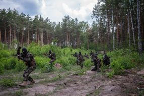 Обучение личного состава подразделений Бучанской самообороны