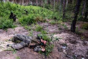 Обучение личного состава подразделений Бучанской самообороны