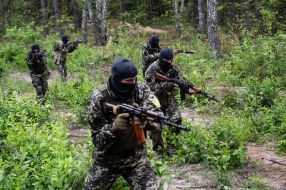 Обучение личного состава подразделений Бучанской самообороны