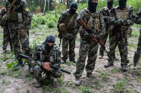 Обучение личного состава подразделений Бучанской самообороны