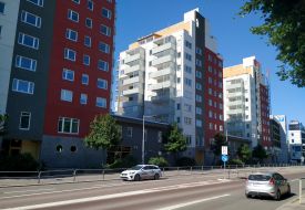 One of the central streets of Örebro