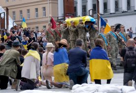 Церемонія прощання з Романом Ратушним