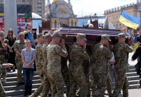 Церемонія прощання з Романом Ратушним